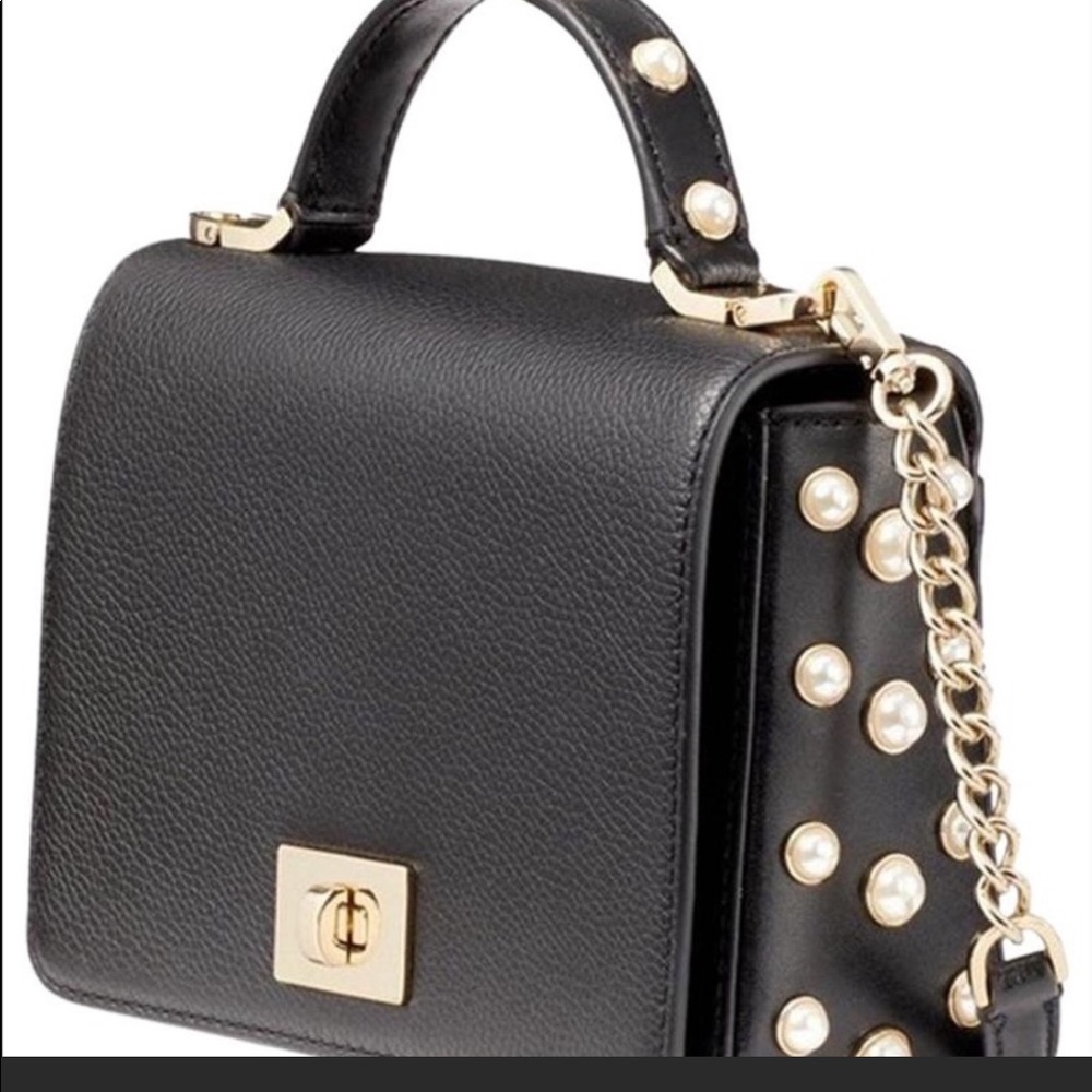 Pebbled leather purse